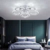 Modern Pendant Light Led Crystal Ring Ceiling Lamp Living Dining Room