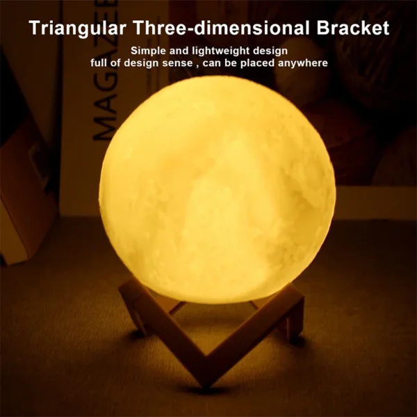 Book Light LED Moon Light Galaxy Light, Moon Night Light