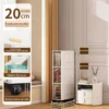 S95fa88f250a247b08446d866b921564cz-1.webp Gap storage cabinet, multi-functional ultra-thin organizer-suitable for kitchen and bathroom gaps, storage cabinet, home storage