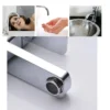 Gold faucet bathroom faucet metal stainless steel handle hot and cold mixer faucet square faucet beautiful bathroom