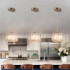 Modern Pendant  Light Luxury Chandelier Led Crystal Ceiling Lamp