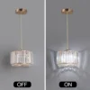 Modern Pendant  Light Luxury Chandelier Led Crystal Ceiling Lamp