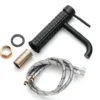 Brush Gold Basin Faucet Chrome Hot and Cold Mixers Wash Basin Faucet Taps Black Basin Faucets