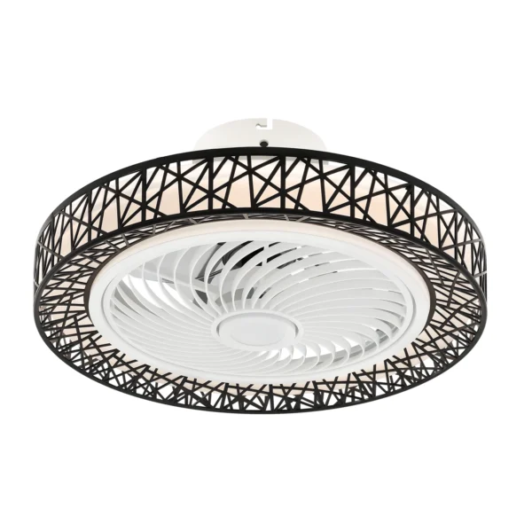 18.5 Inch Ceiling Fan Light Modern Ceiling Fan Light Ceiling Fan Light With Remote Control 35db For Bedroom, Living Room, Kitchen