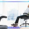 Ergonomic Office Computer Home Gaming Desk Chair Adjustable PU Leather