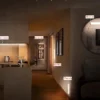 S9d98409a49ae40be9921fb681ffd50cb8.webp LED Motion Sensor Light Wireless LED Night Light Type C Rechargeable Light Cabinet Wardrobe Lamp Staircase Backlight For Kitchen