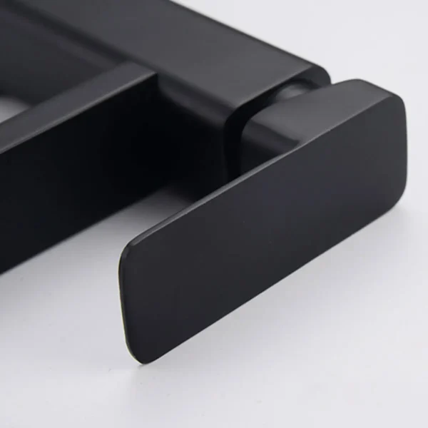 Bathroom Faucets Black/Chrome Hot and Cold Mixer Faucets Vanity Bathroom Kitchen Deck Mounted Bathroom Sink Faucets