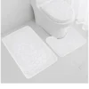 Sa1d9972061184a0996498af5331faafdO.webp 1 Set of Solid Color Simple Bathroom Water-absorbing and Non-slip Floor Mat Stone Pattern, Comfortable and Soft, Three-piece Set