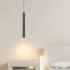 Nordic LED Cord Pendant Lighting for Kitchen Bedside Adjustable Line Suspended Hanging Lamps Chandelier