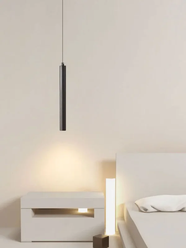 Nordic LED Cord Pendant Lighting for Kitchen Bedside Adjustable Line Suspended Hanging Lamps Chandelier