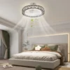 18.5 Inch Ceiling Fan Light Modern Ceiling Fan Light Ceiling Fan Light With Remote Control 35db For Bedroom, Living Room, Kitchen