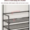 Multi-layer Door-mounted Shoe Hat Rack - Simple Assembly Household Integrated Multi-functional Storage Cabinet for Home Use