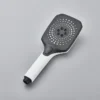 Gun Grey Piano Digital 4 Function Shower Set Bathroom Faucets Hot Cold Waterfall Digtial Display Tap Rainfall Shower System
