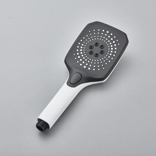 Gun Grey Piano Digital 4 Function Shower Set Bathroom Faucets Hot Cold Waterfall Digtial Display Tap Rainfall Shower System