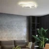 Sa6a6aff9da7f4ebcbe8a619d9da2bf317.webp Cloud Shape LED Ceiling Light Fixture Modern 3-Color Lighting Acrylic Ceiling Lamp for Living Room Bedroom Kid's Room 52x31cm