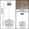 Modern Pendant  Light Luxury Chandelier Led Crystal Ceiling Lamp