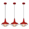 Sa9997a9d56da4bafb5307c4b0eafbb83y.webp 3- Light Red Vintage Pendant Light Retro Loft Chandelier Pendant Home Lighting for Living Room Kitchen Dining Bedroom (Set of 3)