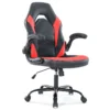Ergonomic Office Computer Home Gaming Desk Chair Adjustable PU Leather
