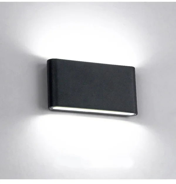Nordic Wall Light  Aluminum IP65 Waterproof Indoor Wall Lamp Up Down Corridor Lights for Home Stairs