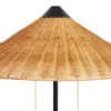 68 inch Floor Lamp Minimalist Rattan lampshade traditional style Lamp Hotel Guest Room Living Room