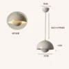 Sc100670020f04e18a78030714c1eb55cL.webp Creative Chandelier Bedroom Study Restaurant Pendant Lights Decorative Lamp Multi-color 23cm