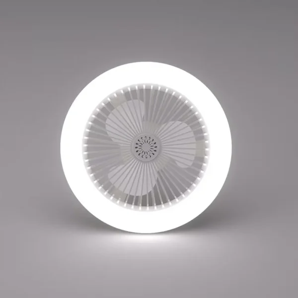 Rotatable 3in1 Ceiling Fan with Remote Control Lighting Lamp E27 Converter Base