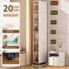 Sc35a227e38c14dc1b7ee19f3173ac228i-1.webp Gap storage cabinet, multi-functional ultra-thin organizer-suitable for kitchen and bathroom gaps, storage cabinet, home storage