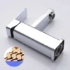 Gold faucet bathroom faucet metal stainless steel handle hot and cold mixer faucet square faucet beautiful bathroom