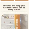Multi-layer Door-mounted Shoe Hat Rack - Simple Assembly Household Integrated Multi-functional Storage Cabinet for Home Use