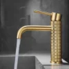 Brush Gold Basin Faucet Chrome Hot and Cold Mixers Wash Basin Faucet Taps Black Basin Faucets