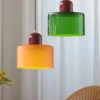 Sc97c0a94cdb440299938d63e4e0acb63w.webp Nordic Modern Glass Bedroom Bedside Long Line Small Chandelier Restaurant Bar