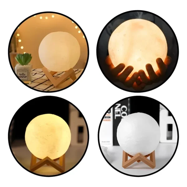 Book Light LED Moon Light Galaxy Light, Moon Night Light