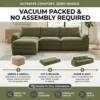 Sca6533b9654c495694f747b25a38eaf6e.webp Modern Cloud Modular Sofa Set, Soft Thick Memory Foam, Frameless Couch with Pillows, Easy Assembly for Living Room Bedroom