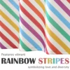 Waterproof Wavy Striped Shower Curtain Set, Modern Aesthetic Fabric Bath Curtain for Home Hotel Bathroom Decor