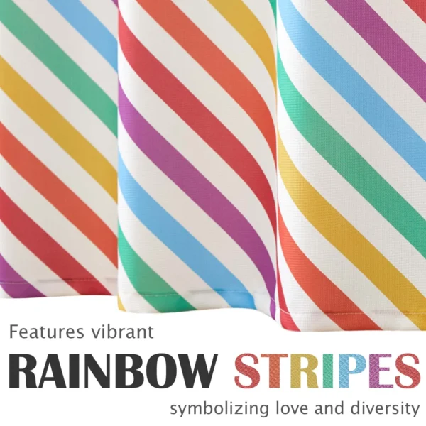 Waterproof Wavy Striped Shower Curtain Set, Modern Aesthetic Fabric Bath Curtain for Home Hotel Bathroom Decor