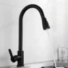 Kitchen Faucets 304 stainless steel Pull Out Kitchen Sink Water Tap Deck Mounted Mixer Stream Sprayer Head Hot Cold Taps