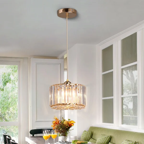 Modern Pendant  Light Luxury Chandelier Led Crystal Ceiling Lamp