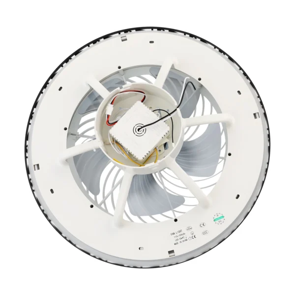 18.5 Inch Ceiling Fan Light Modern Ceiling Fan Light Ceiling Fan Light With Remote Control 35db For Bedroom, Living Room, Kitchen