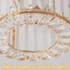 Modern Pendant  Light Luxury Chandelier Led Crystal Ceiling Lamp