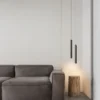 Nordic LED Cord Pendant Lighting for Kitchen Bedside Adjustable Line Suspended Hanging Lamps Chandelier
