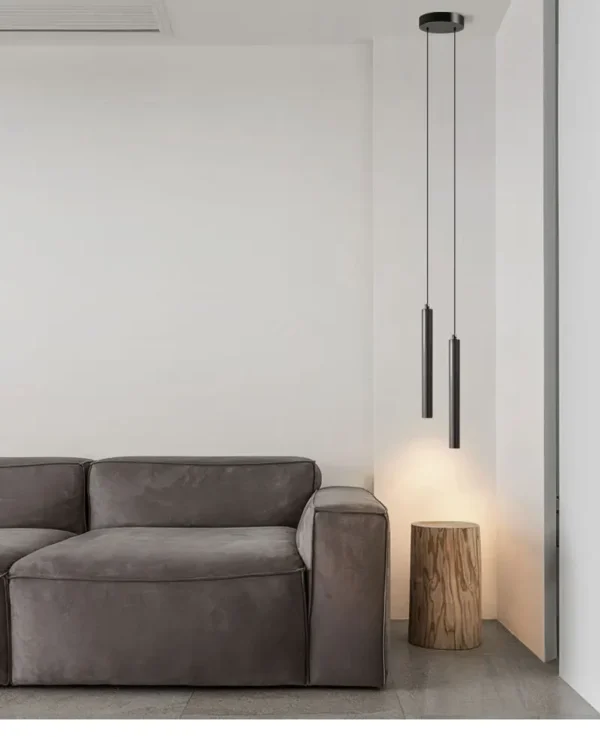 Nordic LED Cord Pendant Lighting for Kitchen Bedside Adjustable Line Suspended Hanging Lamps Chandelier