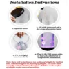 Jellyfish Lamp LED Remote Control Color Changing Aquarium Light With 8 Colors