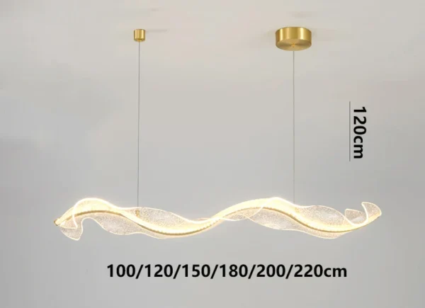 Modern home decor led lights pendant light lamps for living room