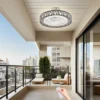 18.5 Inch Ceiling Fan Light Modern Ceiling Fan Light Ceiling Fan Light With Remote Control 35db For Bedroom, Living Room, Kitchen