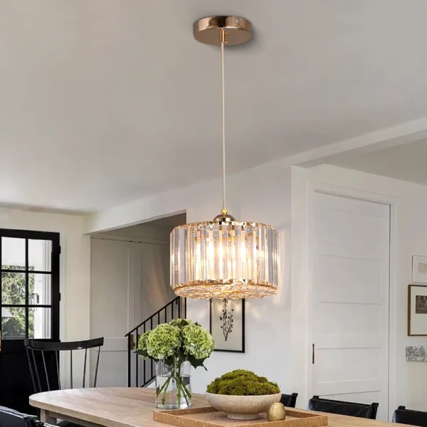 Modern Pendant  Light Luxury Chandelier Led Crystal Ceiling Lamp
