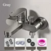 Bathroom Shower Faucet Mixing Valve Shower Shower Set Bathtub Mixing Switch Triple Hot and Cold Faucet Shower Faucet