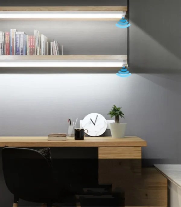 Wireless USB Rechargeable Motion Sensor LED Bar Light Induction Night Light Portable Cordless Magnetic