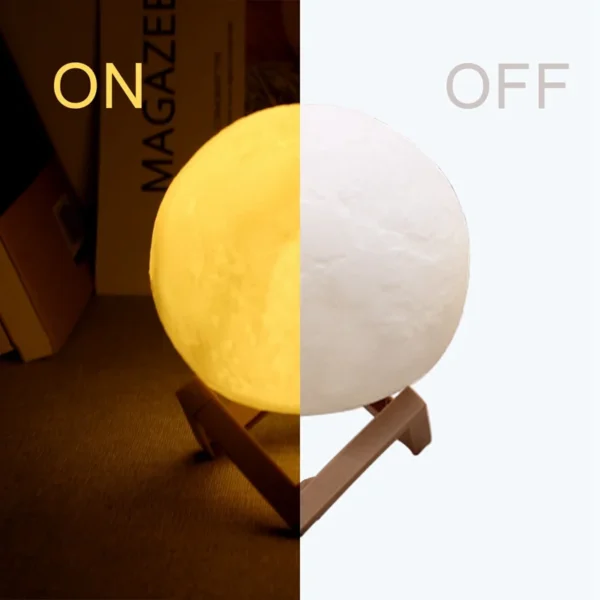 Book Light LED Moon Light Galaxy Light, Moon Night Light