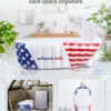 Fashion Stars Stripes Inflatable Baby Bathtub With Air Pump, Portable Blow Up Toddler Tub