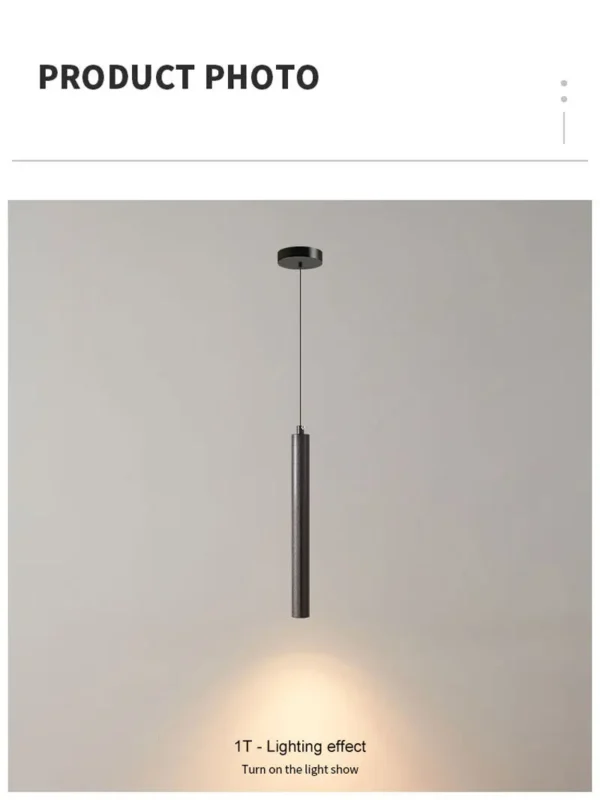 Nordic LED Cord Pendant Lighting for Kitchen Bedside Adjustable Line Suspended Hanging Lamps Chandelier